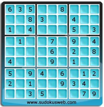 Nivel Facil de Sudoku