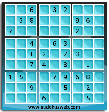 Sudoku von mittelmässiger höhe