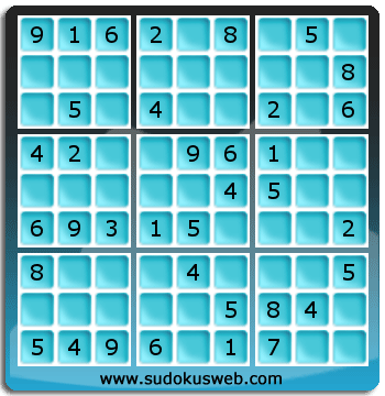 Sudoku von einfacher höhe