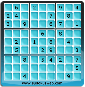 Sudoku de Niveau Moyen Sudoku de Niveau Moyen