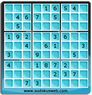 Sudoku von mittelmässiger höhe