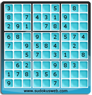 Nivel Muito Facil de Sudoku