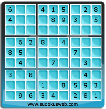 Sudoku von einfacher höhe