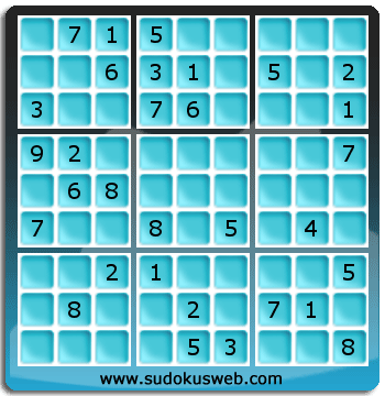 Sudoku von mittelmässiger höhe