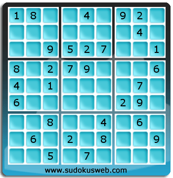 Sudoku von mittelmässiger höhe