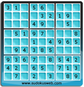 Sudoku de Niveau Très Facile