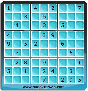 Sudoku von mittelmässiger höhe