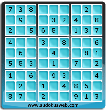 Nivel Muito Facil de Sudoku Nivel Muito Facil de Sudoku