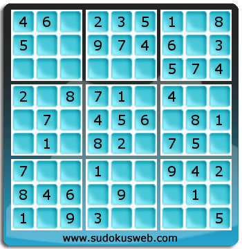 Sudoku de Nivell Molt Fàcil Sudoku de Nivell Molt Fàcil