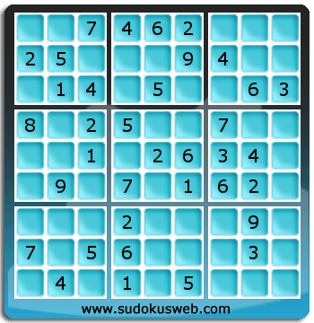 Sudoku von einfacher höhe