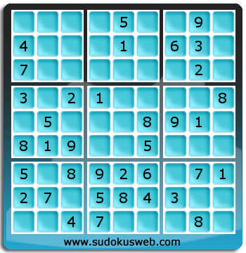 Nivel Facil de Sudoku Nivel Facil de Sudoku