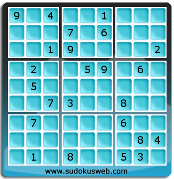 Nivel Dificil de Sudoku Nivel Dificil de Sudoku