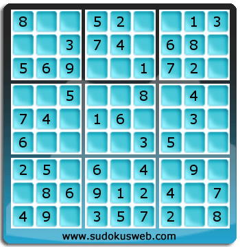 Nivel Muito Facil de Sudoku