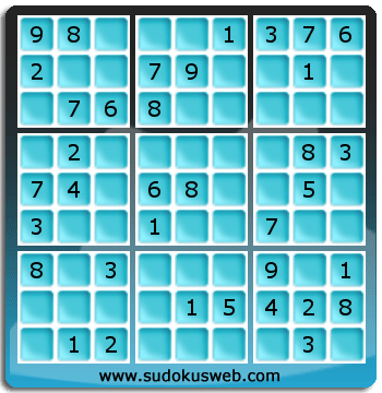 Sudoku de Niveau Facile Sudoku de Niveau Facile