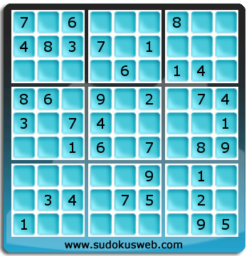 Sudoku von einfacher höhe