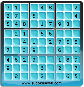 Sudoku von sehr einfacher höhe