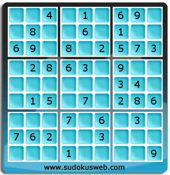 Sudoku von einfacher höhe