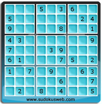 Sudoku von mittelmässiger höhe