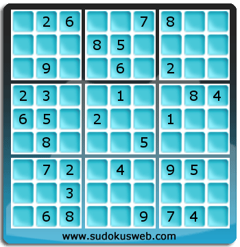 Sudoku von mittelmässiger höhe