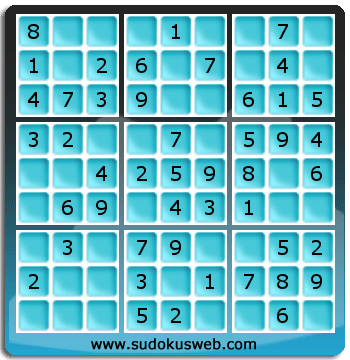 Sudoku de Niveau Très Facile