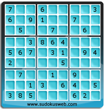 Sudoku von einfacher höhe