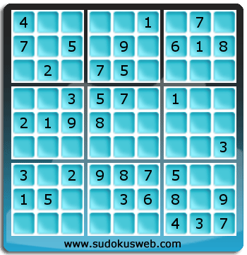 Nivel Facil de Sudoku Nivel Facil de Sudoku
