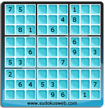 Nivel Dificil de Sudoku Nivel Dificil de Sudoku