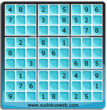 Sudoku von einfacher höhe