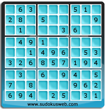 Sudoku de Nivell Molt Fàcil Sudoku de Nivell Molt Fàcil