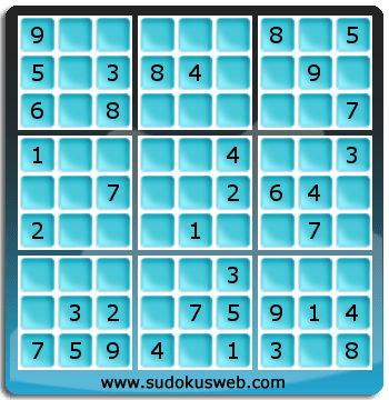 Nivel Facil de Sudoku Nivel Facil de Sudoku