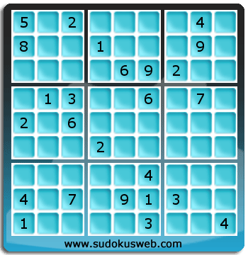 Nivel Dificil de Sudoku Nivel Dificil de Sudoku