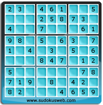 Sudoku de Niveau Très Facile