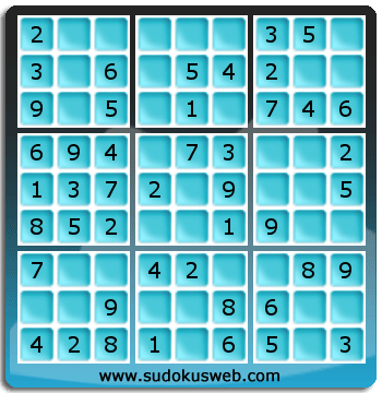 Nivel Muito Facil de Sudoku