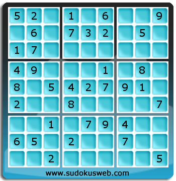 Sudoku von einfacher höhe