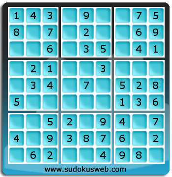 Nivel Muito Facil de Sudoku Nivel Muito Facil de Sudoku