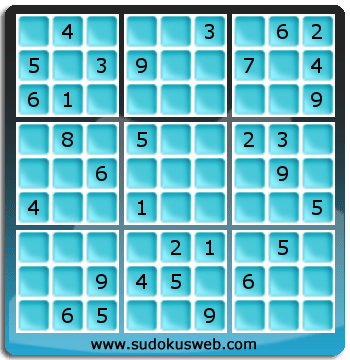 Sudoku von mittelmässiger höhe