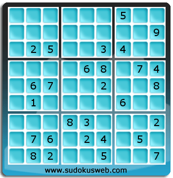 Sudoku von Fachmännischer höhe