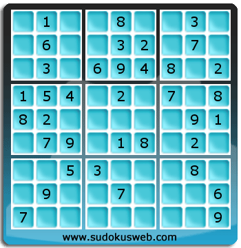 Sudoku von einfacher höhe