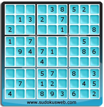 Sudoku von einfacher höhe