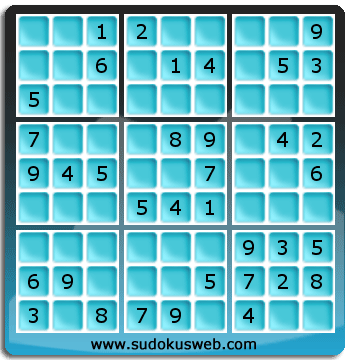 Sudoku von einfacher höhe