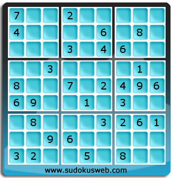 Sudoku von mittelmässiger höhe