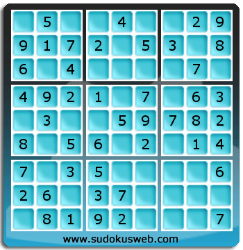 Sudoku von sehr einfacher höhe