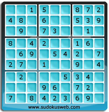 Sudoku de Nivell Molt Fàcil