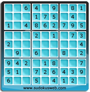 Nivel Muito Facil de Sudoku