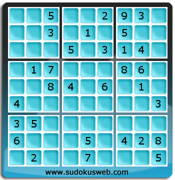 Sudoku von mittelmässiger höhe