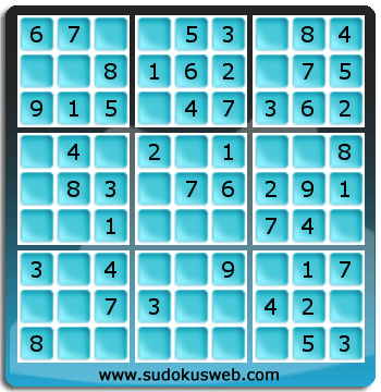 Very Easy Level Sudoku Very Easy Level Sudoku