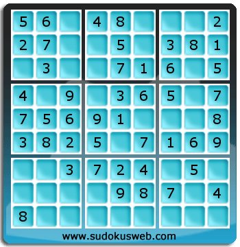 Sudoku von sehr einfacher höhe