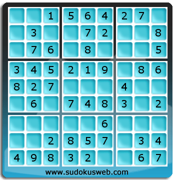 Nivel Muito Facil de Sudoku Nivel Muito Facil de Sudoku