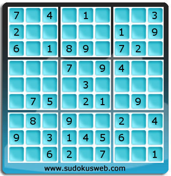 Nivel Facil de Sudoku Nivel Facil de Sudoku