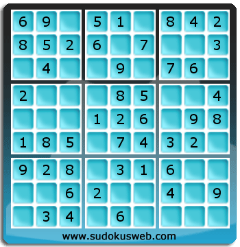 Sudoku von sehr einfacher höhe